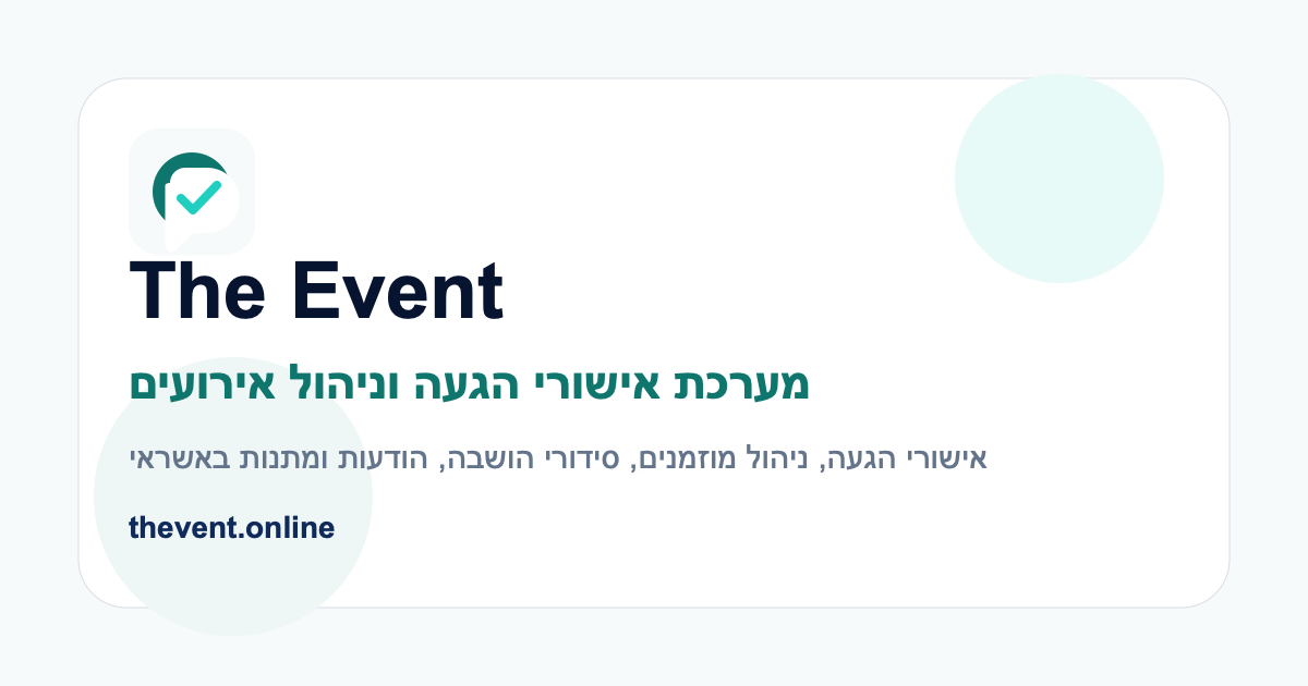 דשבורד אישורי הגעה לחתונות עם נתוני מוזמנים, הודעות וסידורי הושבה